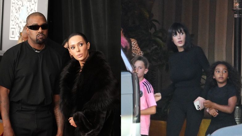 Bianca Censori spotkała się z trójką dzieci Westa