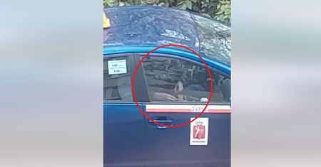 Bulwersujące zachowanie taksówkarza. Przyłapali go na gorącym uczynku
