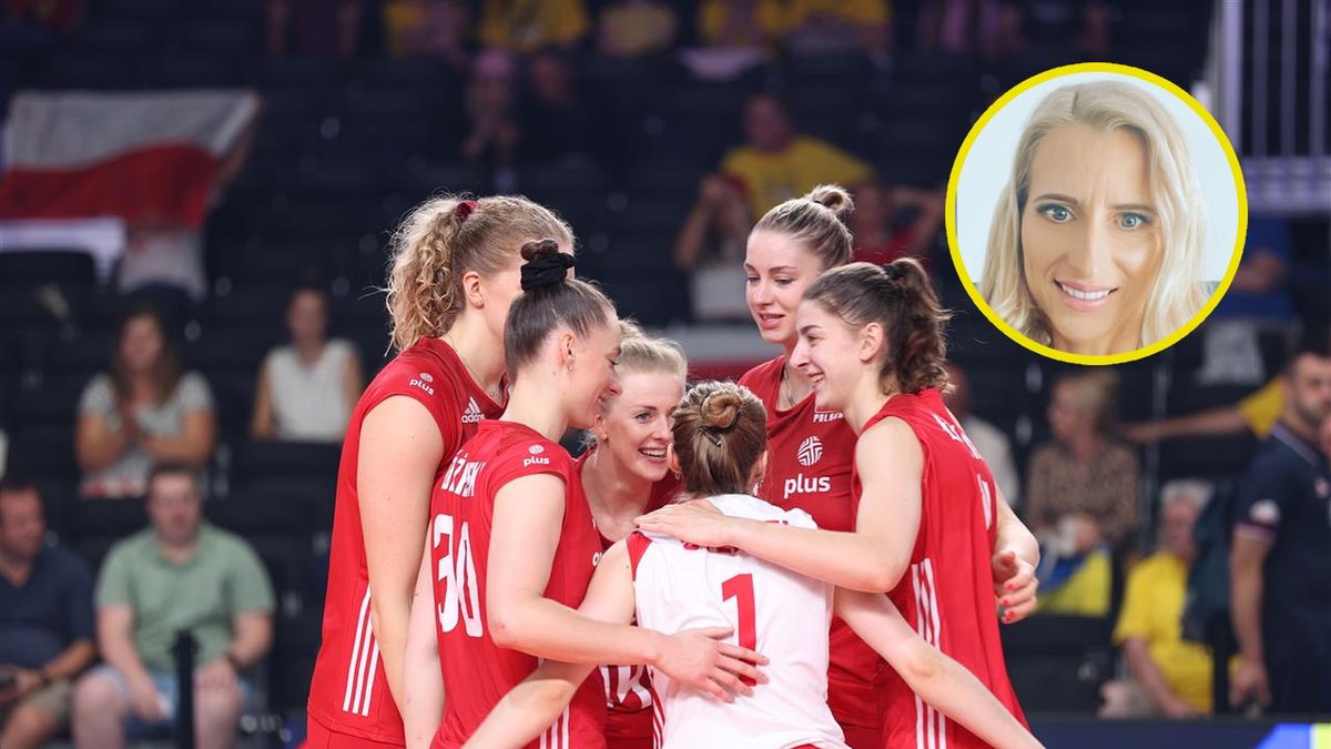 Na zdjęciu: polskie siatkarki i Anna Werblińska