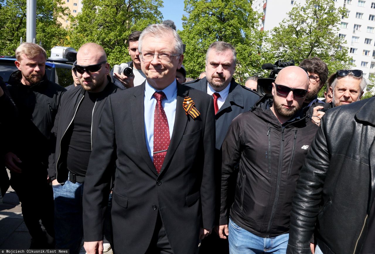 Ambasador Rosji nie przyszedł na wezwanie MSZ. "Demonstracja uzgodniona z centralą"