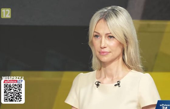 wPolsce24 prosi widzów o wpłaty. Kod na ekranie