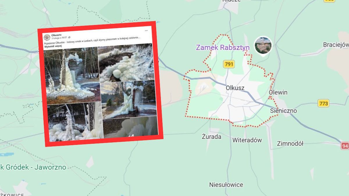 "Lodowy smok" przyciąga uwagę