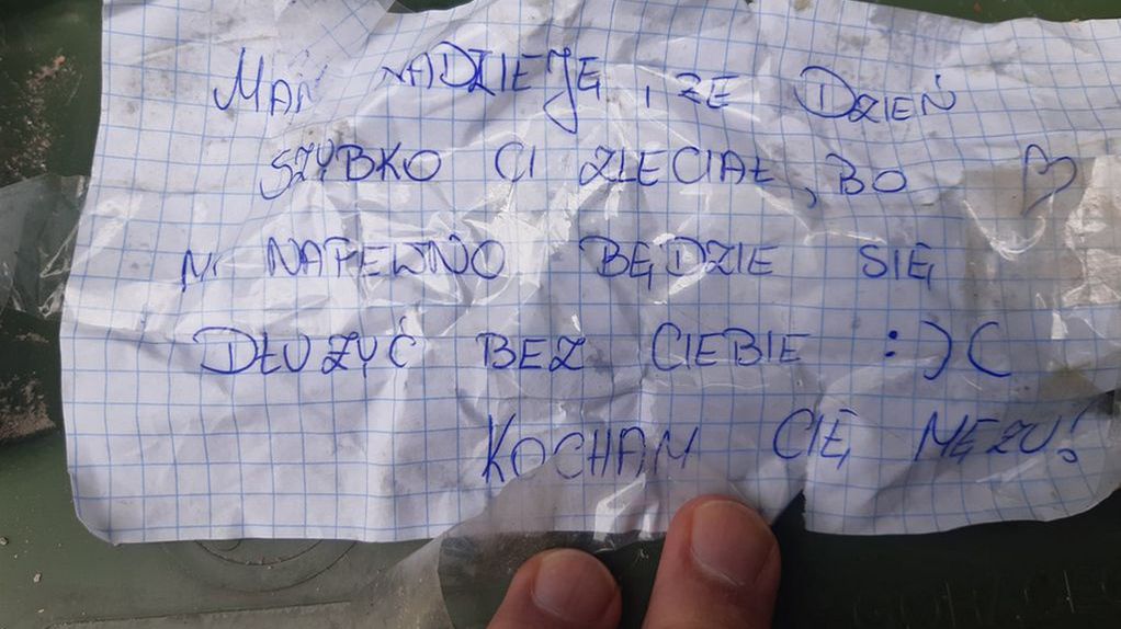 Nietypowe znalezisko w leśnych śmiechach 