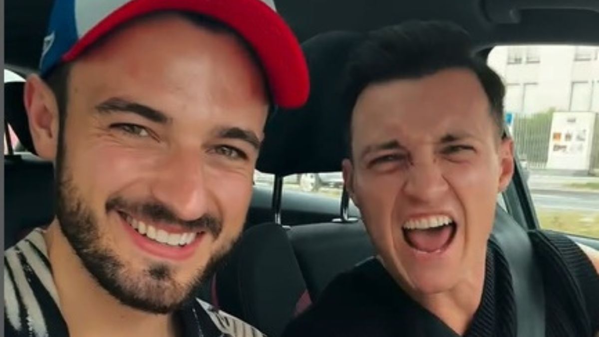 Błażej Stencel i Kamil Krupicz zaopiekowali się psem