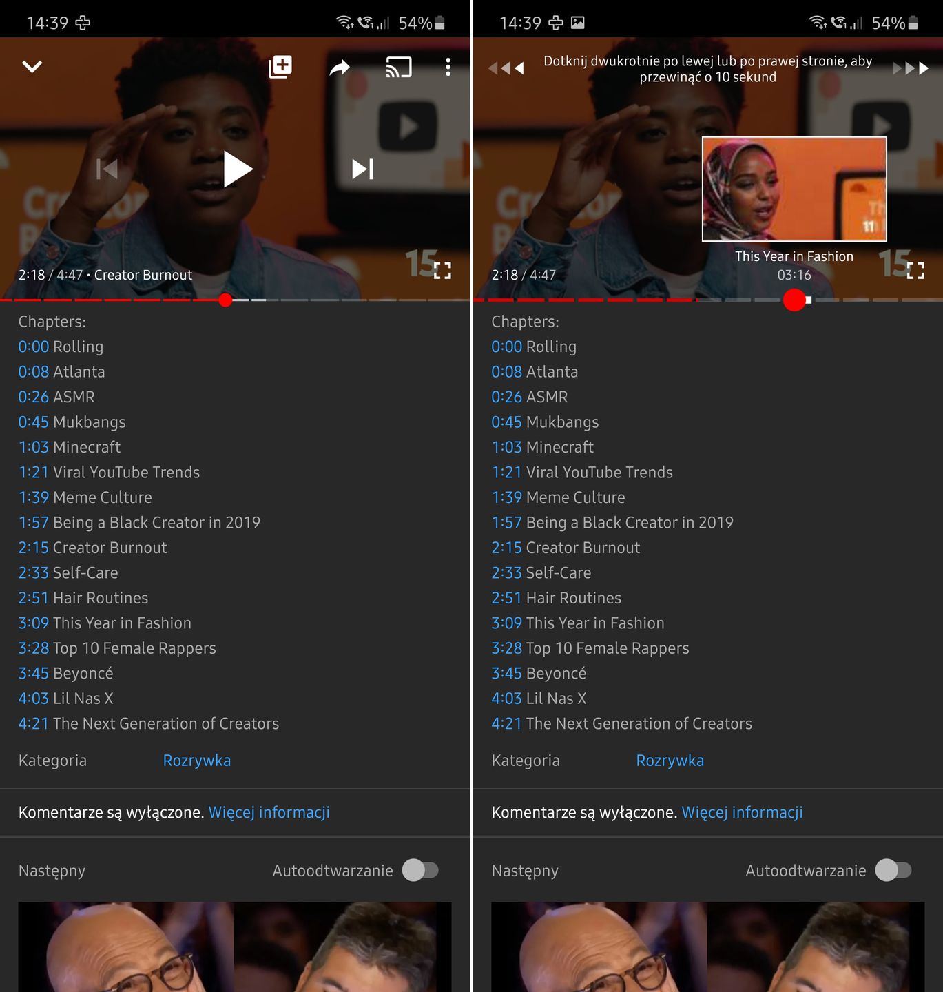 YouTube wprowadza znaczniki rozdziałów na osi czasu. Zapytałem youtuberów, czy będą z nich korzystać 2