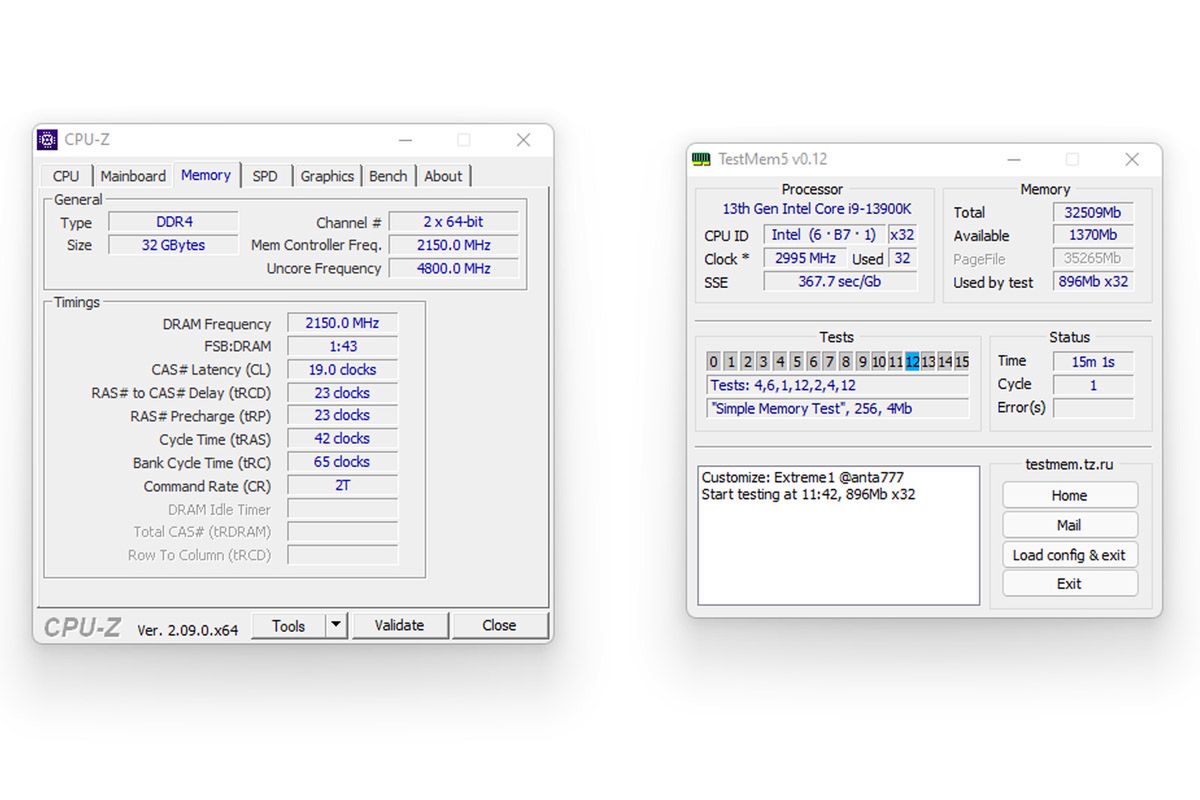 HIKSEMI U100 Wave Overclocking CPU-Z