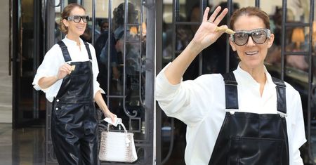 Celine Dion w gumowych ogrodniczkach i z torebką za 360 TYSIĘCY ZŁOTYCH (ZDJĘCIA)