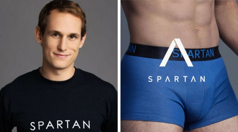 (spartanunderwear.com) Arthur Menard stworzył bokserki, których skład blokuje promieniowanie elektromagnetyczne z telefonów komórkowych