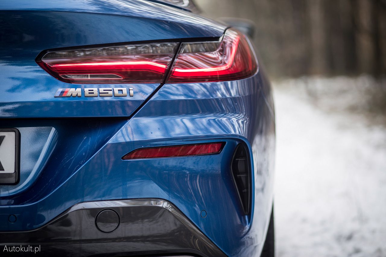 BMW M850i xDrive (2019) (fot. Mateusz Żuchowski)