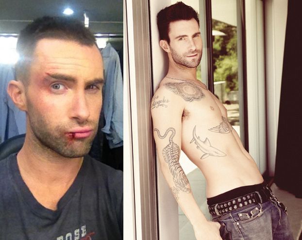 Adam Levine: "Mam twarz PSYCHOPATY"