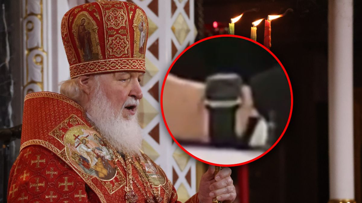 Patriarcha Cyryl nosi Apple Watch.