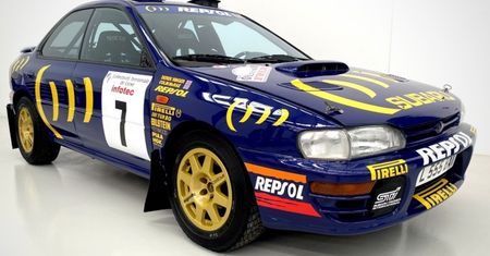 Subaru Colina McRae spędziło długie lata w garażu. Niedawno trafiło na aukcję