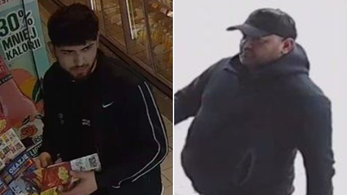 Policjanci poszukują tych dwóch mężczyzn.