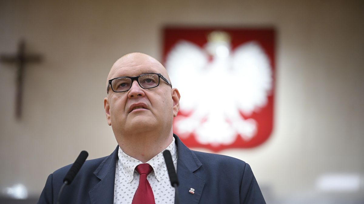 Marcin Obara
konferencja, konferencja prasowa, prezes, TK, Trybuna�u Konstytucyjnego