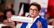 Ostre słowa byłej premier. "Zaczęła bredzić"