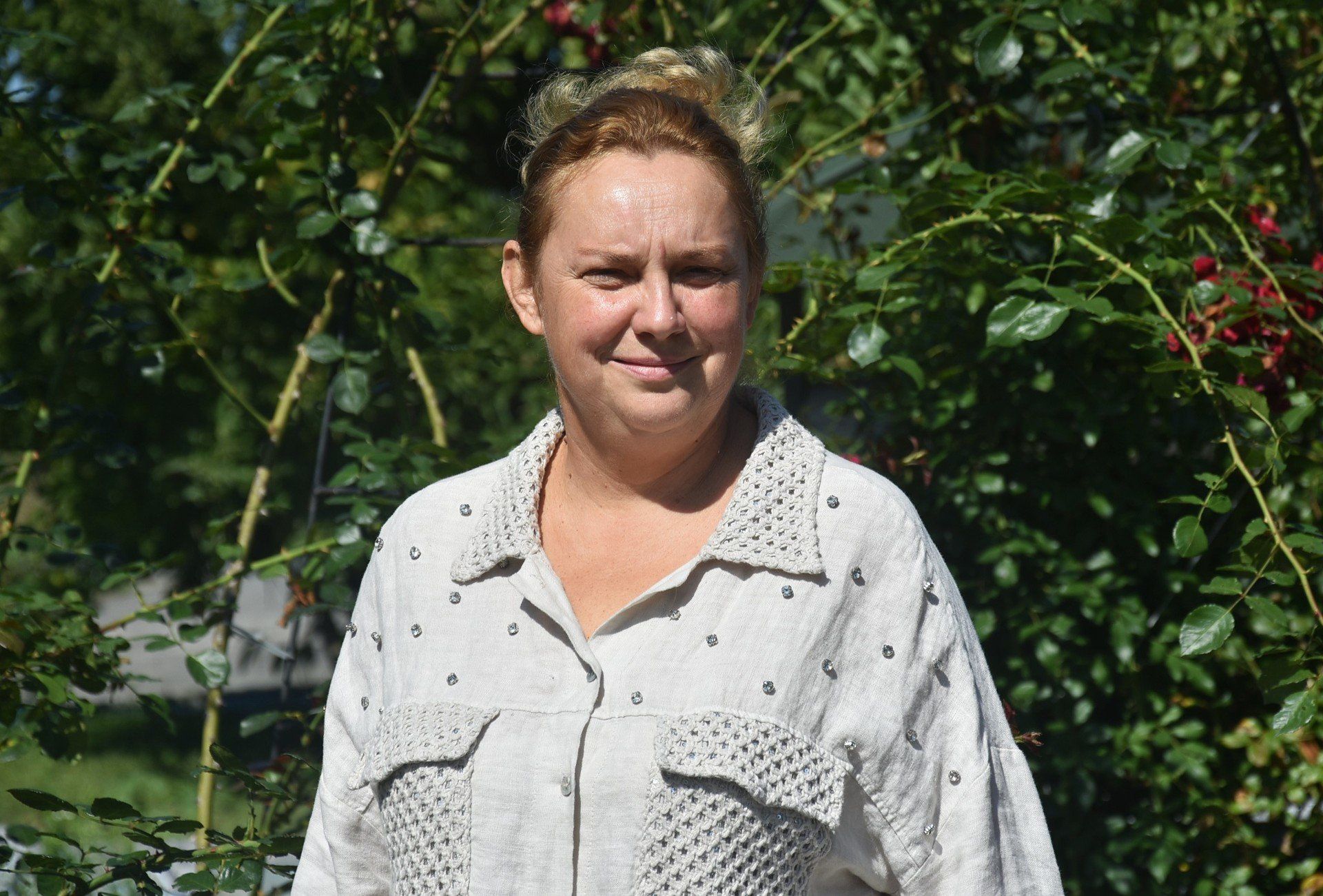 Jolanta Ciochoń z Książnic Małych, starościna Dożynek Prezydenckich