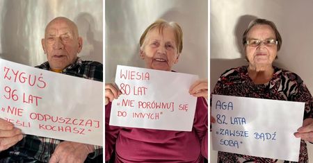 Niezwykła sesja zdjęciowa. Seniorzy podzielili się życiowymi radami