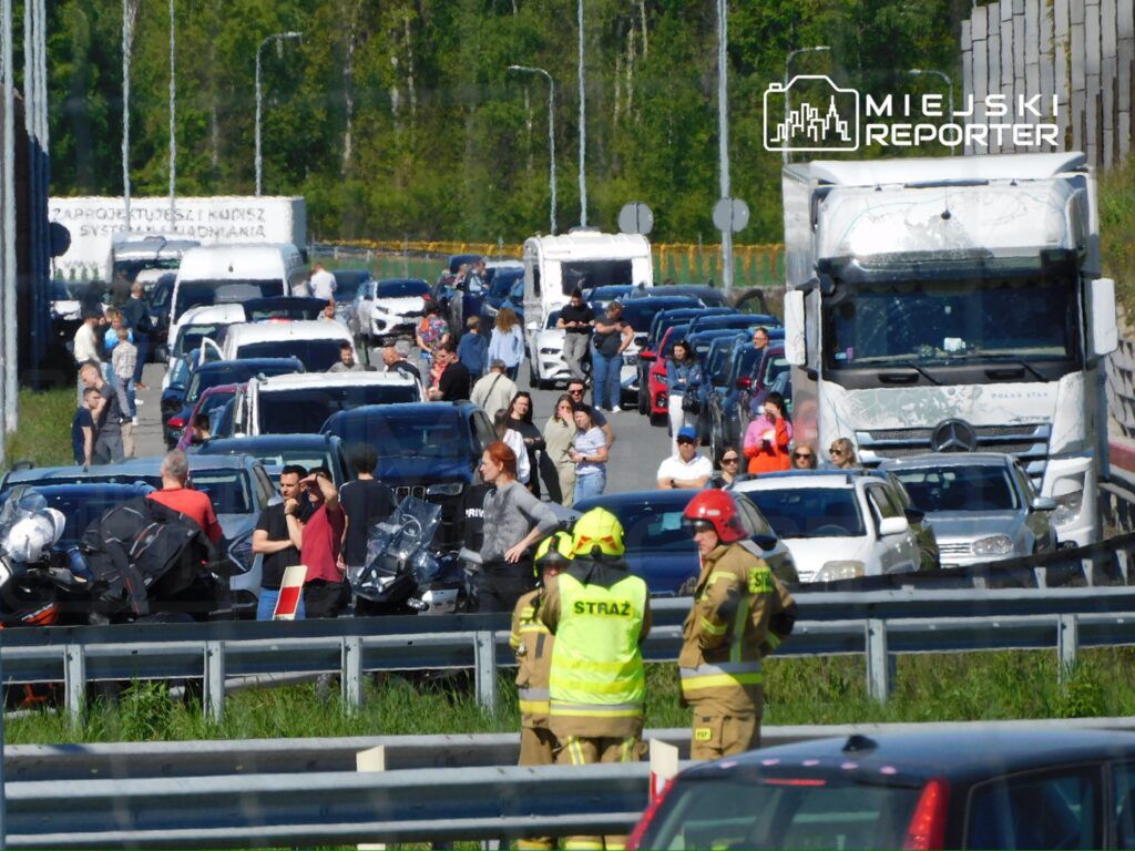 Fot. Miejski Reporter. Śmiertelny wypadek motocyklisty 
