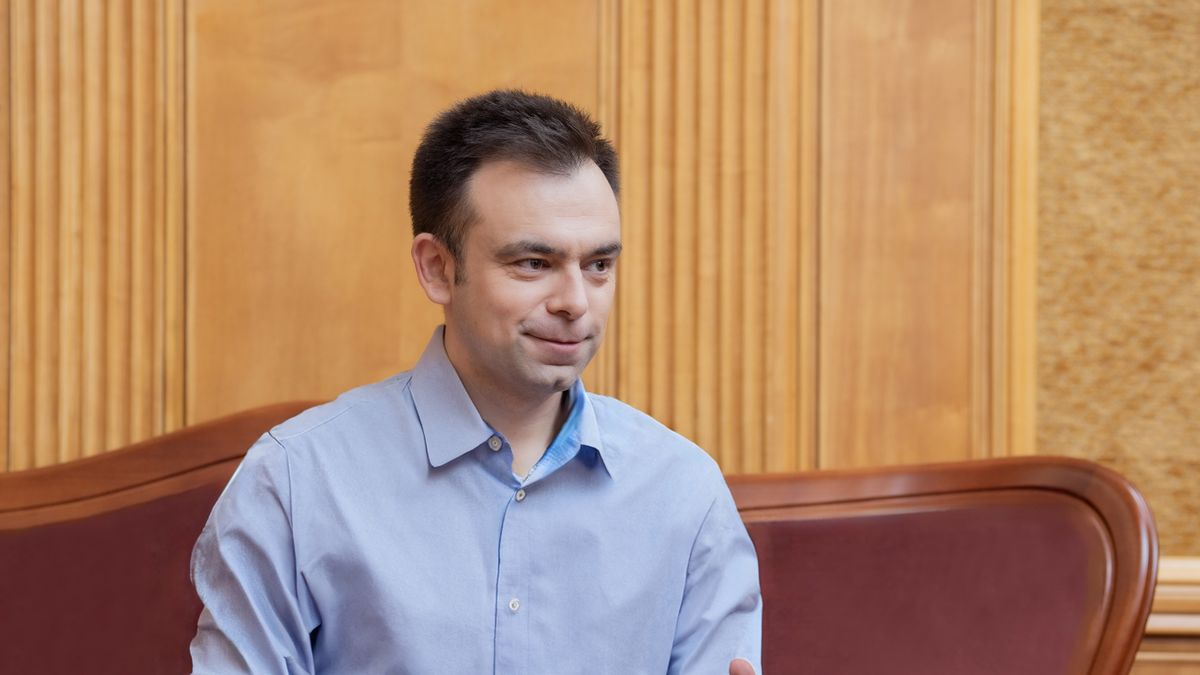 Minister finansów Andrzej Domańśki