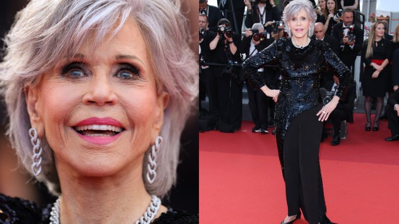 Jane Fonda zadaje szyku w Cannes