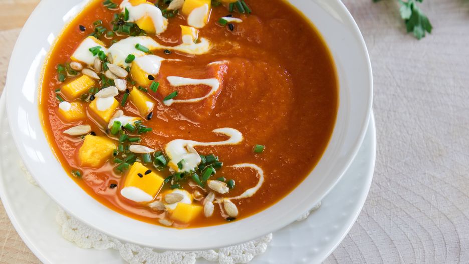 Zupa z mango