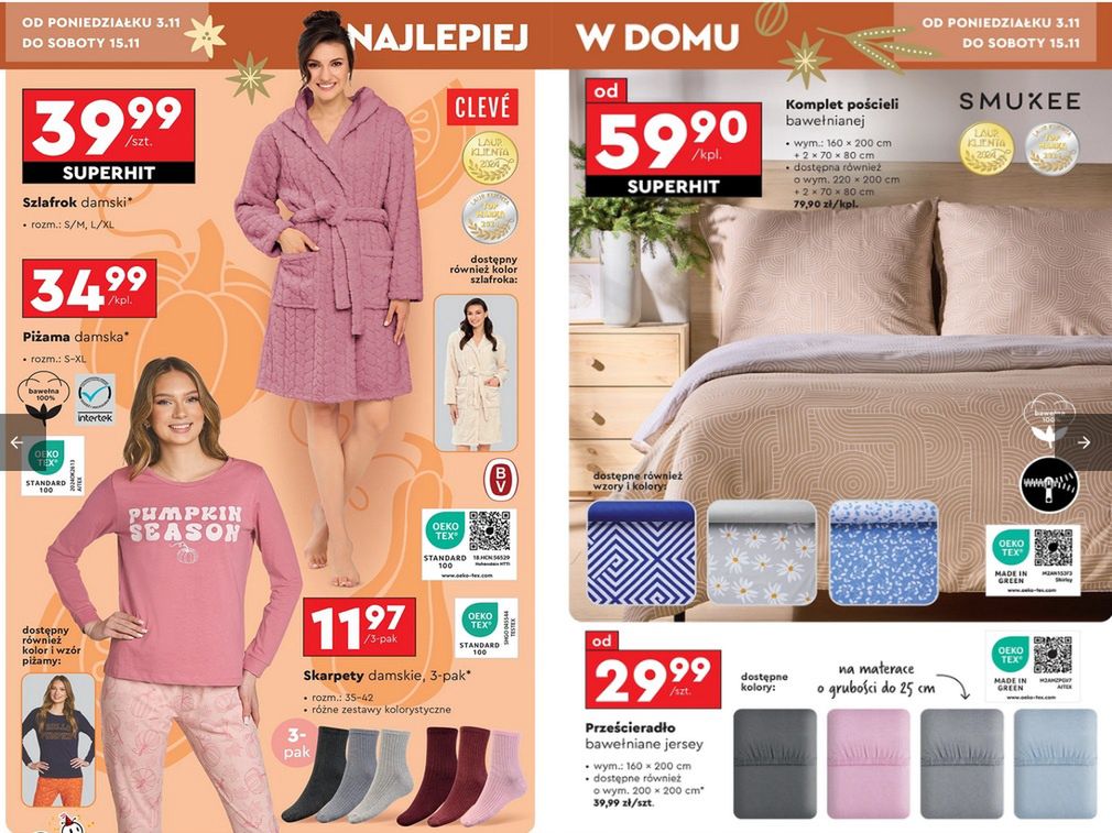 Promocje w Biedronce od 3.11.2025