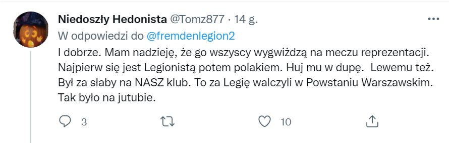 Twitter oburzony zachowaniem Piotra Zielińskiego