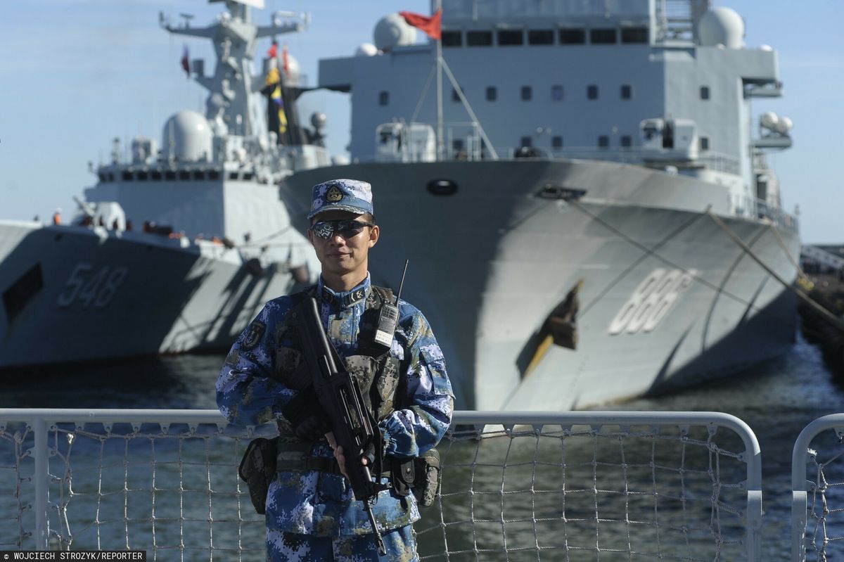 Chińskie okręty wojenne (zdjęcie ilustracyjne)