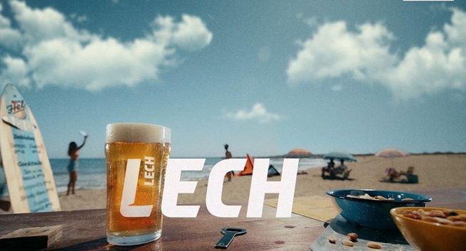 Lech w reklamie zachęca do "łapania chwil"