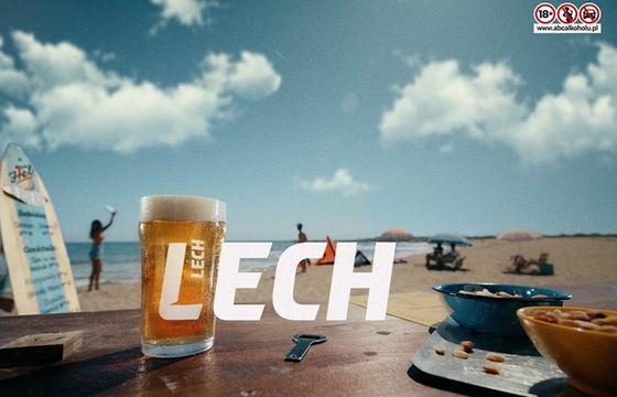 Lech w reklamie zachęca do "łapania chwil"