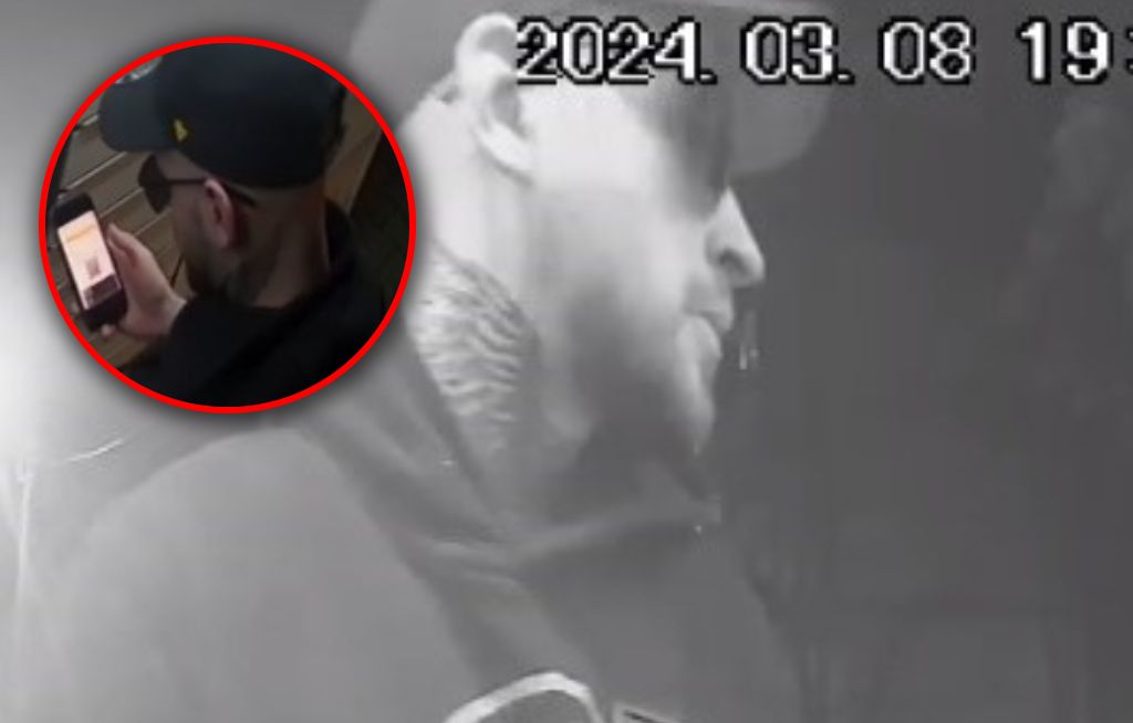 Wizerunek mężczyzny, który może mieć coś wspólnego z oszustwem