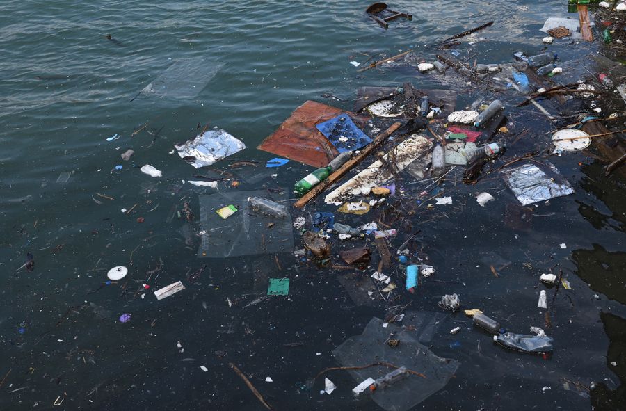 Garbage thrown from ships has ended up choking the Black Sea and the Danube Delta. Authorities do not acknowledge the problem 