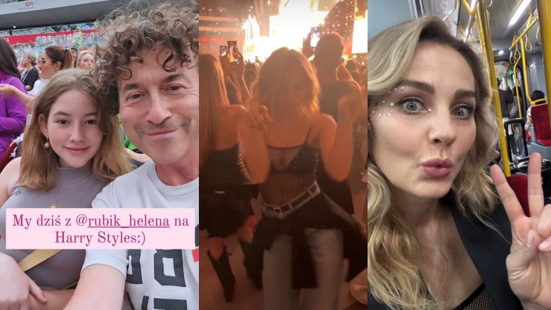 Celebryci na koncercie Harry'ego Stylesa