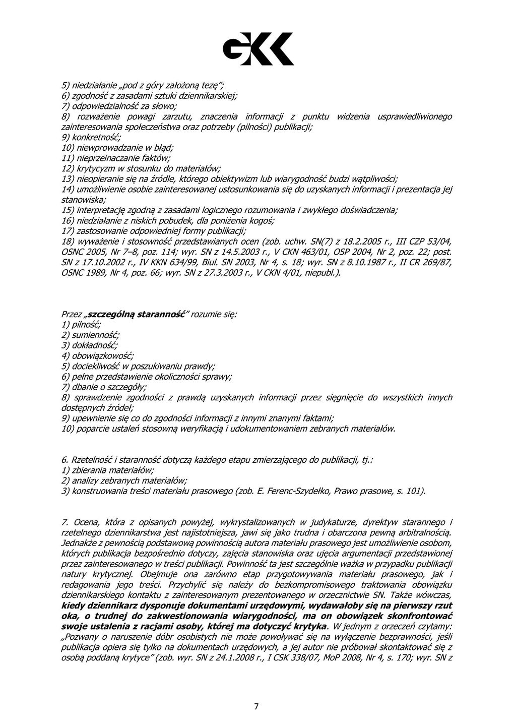 Pismo od kancelarii prawnej reprezentującej Gemini. Strona 7