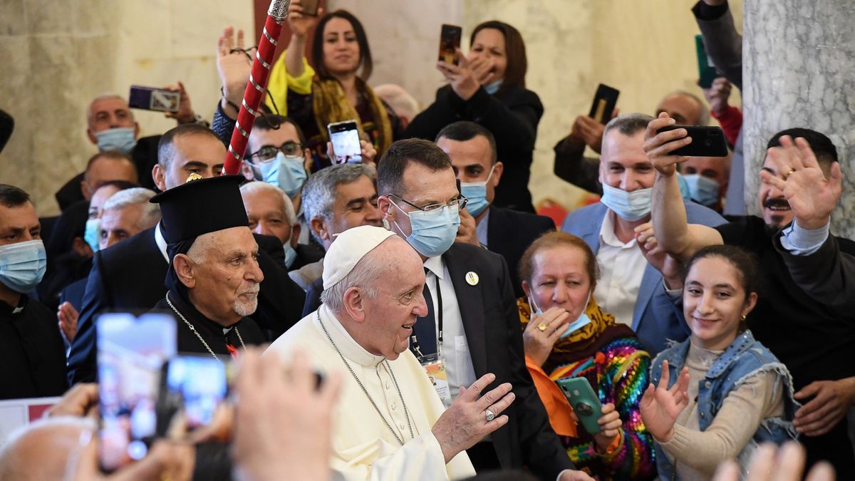 Papież Franciszek w Karakosz