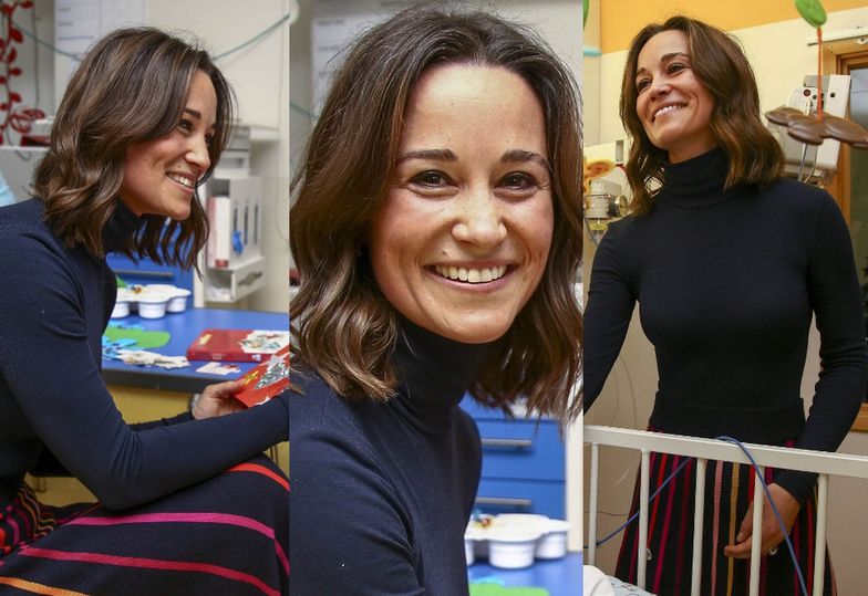 Pippa Middleton w bristolskim szpitalu