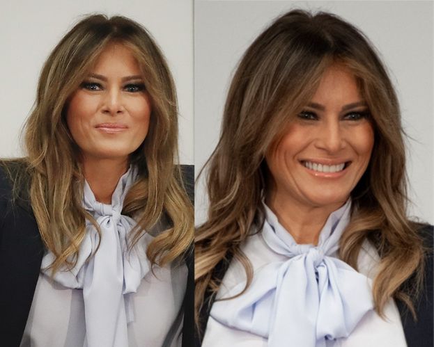 Szczęśliwa (!) Melania Trump rozmawia o cyberprzemocy (FOTO)