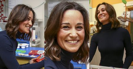 Pippa Middleton złożyła wizytę w szpitalu dla dzieci (ZDJĘCIA)