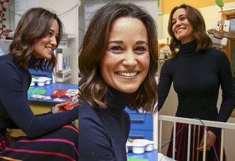 Pippa Middleton złożyła wizytę w szpitalu dla dzieci (ZDJĘCIA)