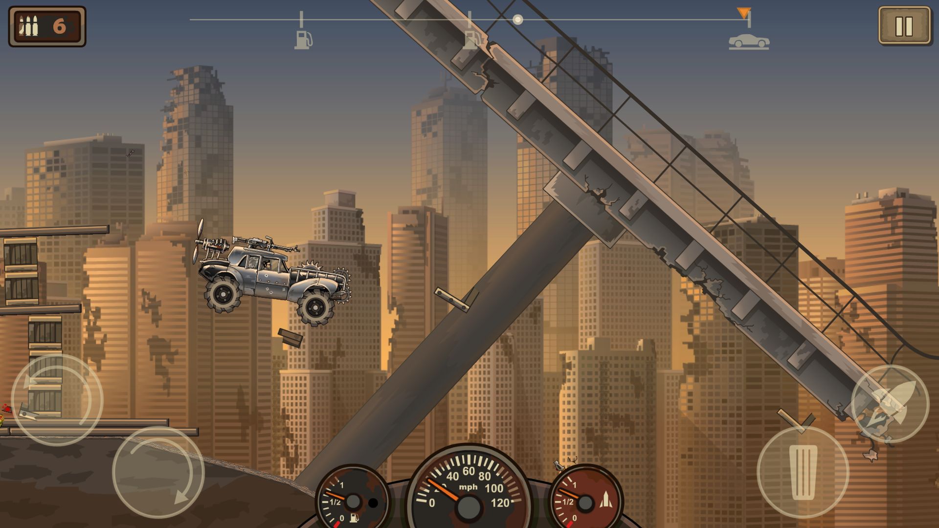 Destrukcja na każdym kroku podczas apokalipsy zombie - recenzja gry Earn to Die 2 10