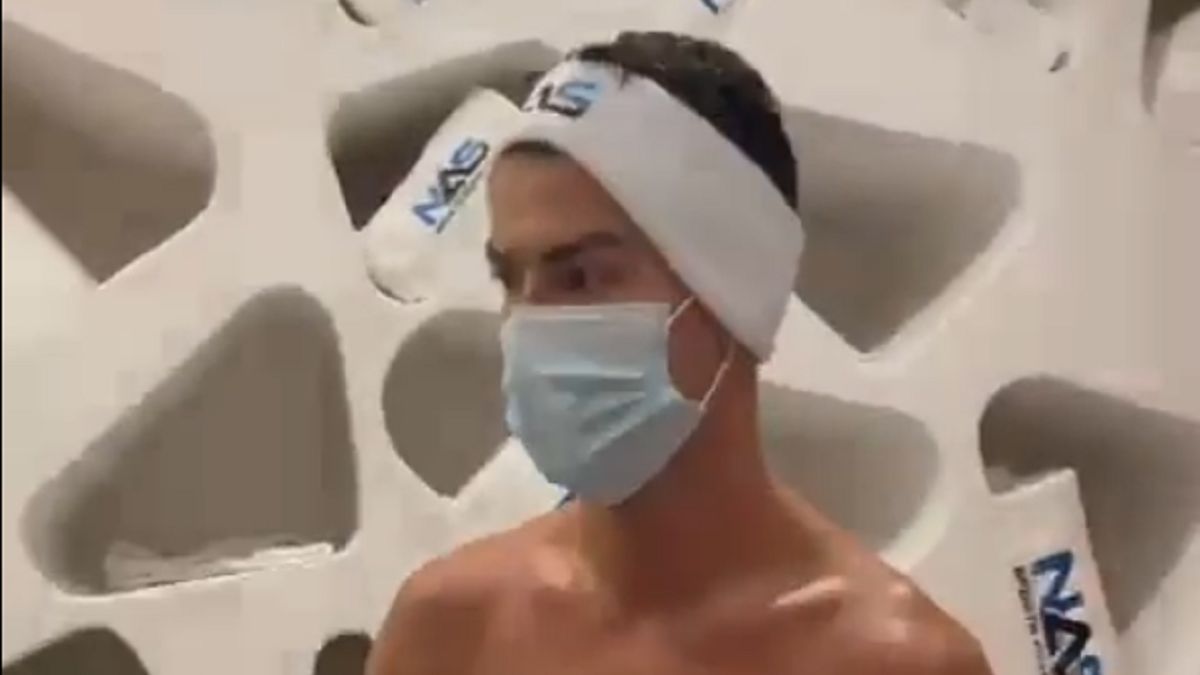 Trening nawet na urlopie. Ronaldo jest maszyną