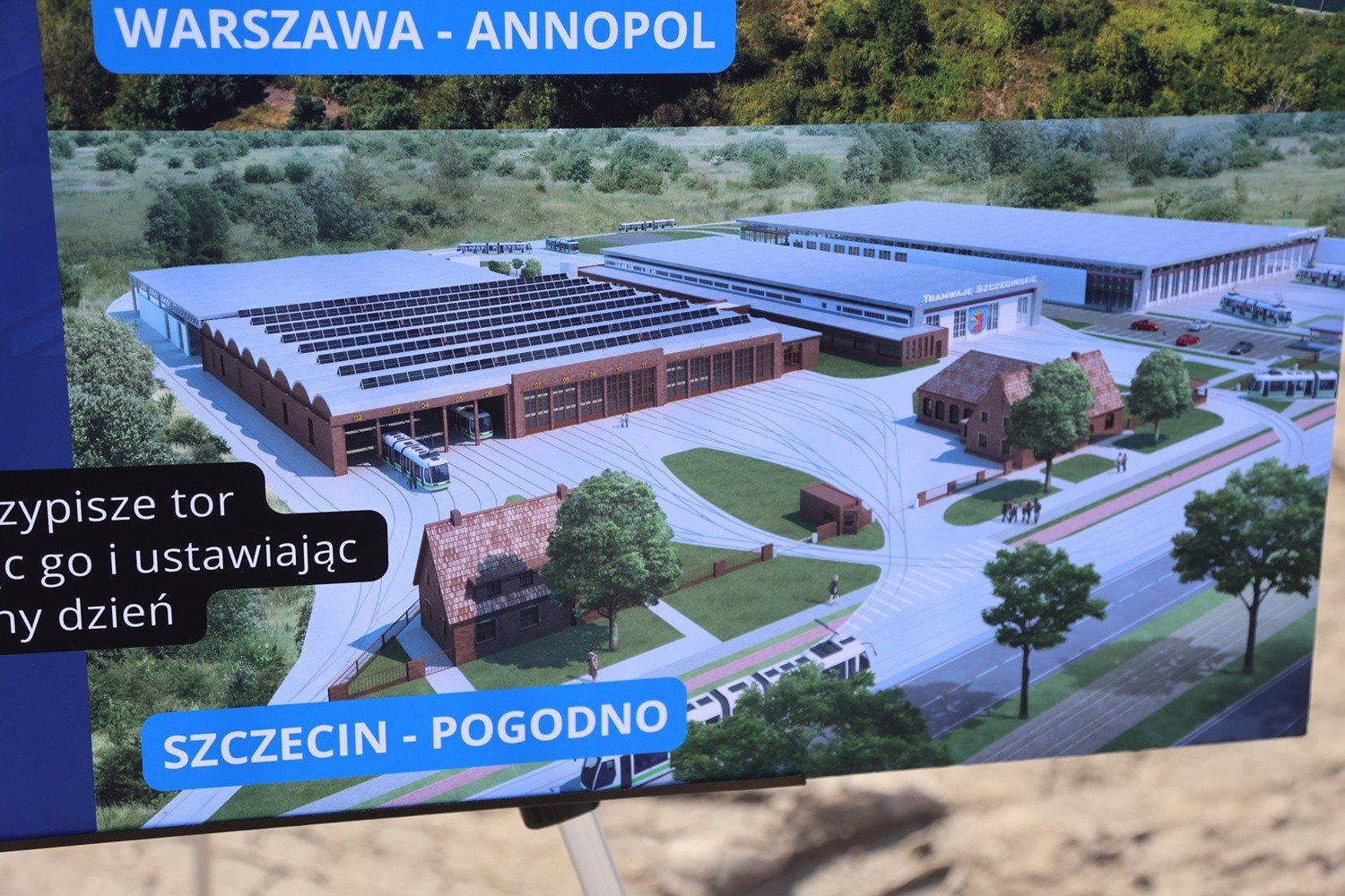 Inwestycja inspirowana będzie największymi tego typu obiektami w Polsce, jak zajezdnia w Szczecinie. Możliwe, że właśnie tak będzie wyglądać.