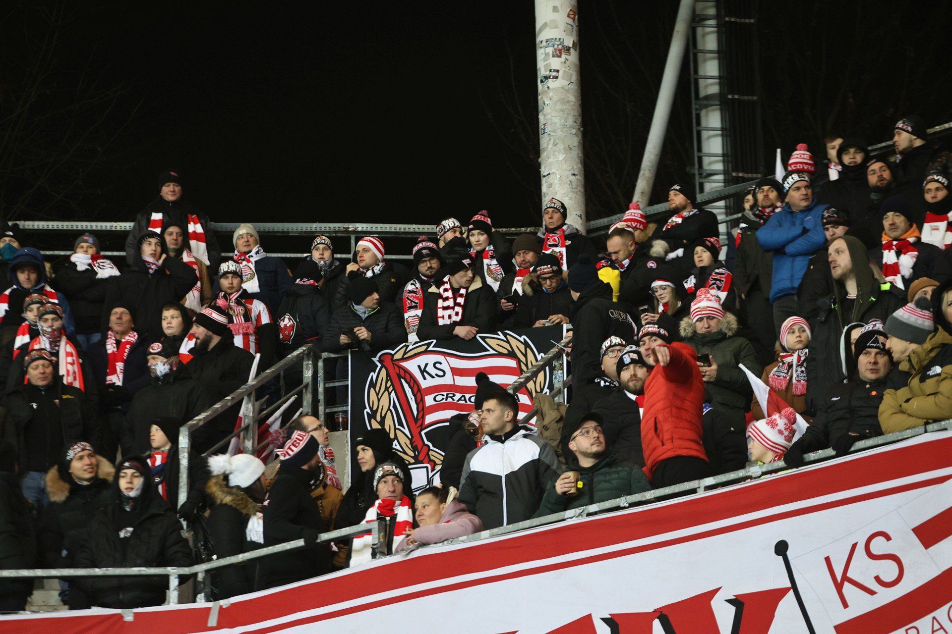 Kibice Cracovii w Kielcach