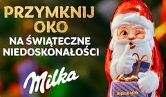 Milka w nowej reklamie przymyka oko na świąteczne niedoskonałości