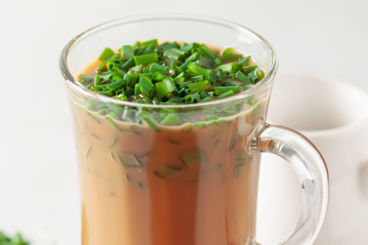 Kawa ze szczypiorkiem robi furorę w Chinach