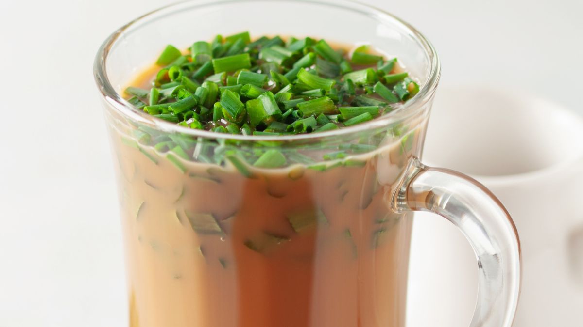 Kawa ze szczypiorkiem robi furorę w Chinach