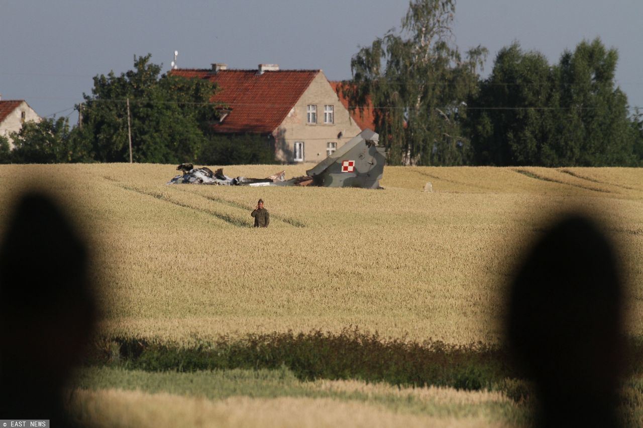 Katastrofa MiG-29 coraz bliżej sądu. Trzech oskarżonych po tragedii w Pasłęku