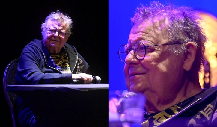 Wojciech Mann na jubileuszu Piotra Bukartyka