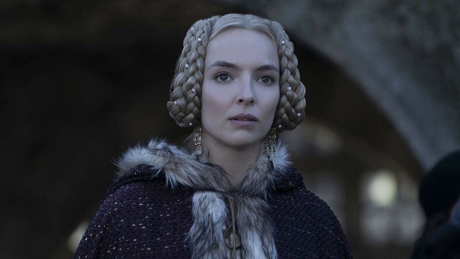 Jodie Comer jako Marguerite de Carrouges w filmie "Ostatni Pojed