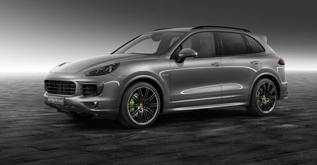 Porsche Cayenne E-Hybrid ekskluzywnie zrobiony na szaro